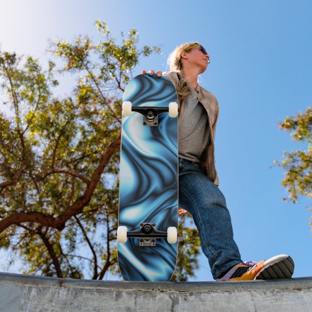 Skate Onda de Seda Azul (Ao ar livre 1)