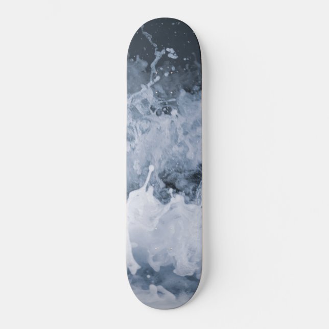 Skate Onda do Oceano Salpico Closeup 1 (Frente)