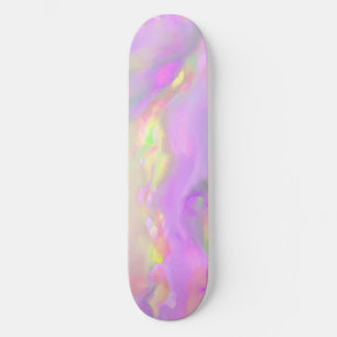 Skate Ondas abstratas coloridas e bonitas e modernas