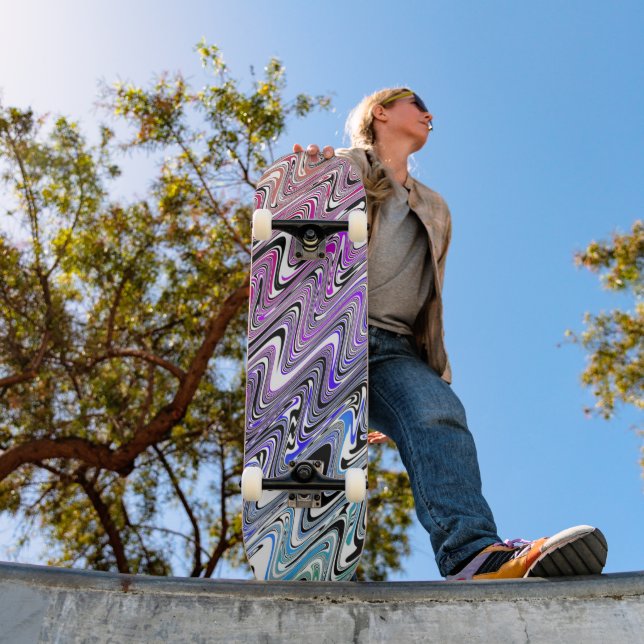 Skate Ondas arco-íris (Ao ar livre 1)