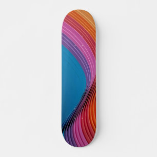 Skate Ondas Coloridas