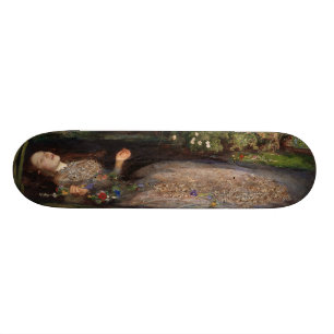 Skate Ophelia por John Everett Millais