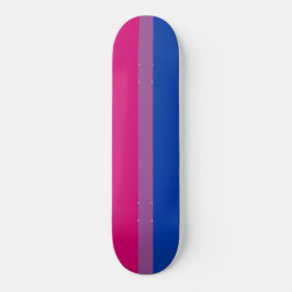 Skate Orgulho Bissexual (Bandeira Bi)