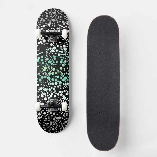 Skate Orgulho Paragênero Mod Retro Excêntrico Boho (Frente)