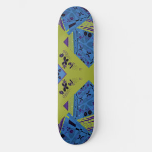 Skate Origami Chintz (L) Azul Indigo Olive Black