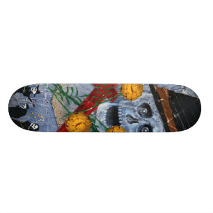 Skate Osso Deck™ - Muertos e cravos-de-defunto