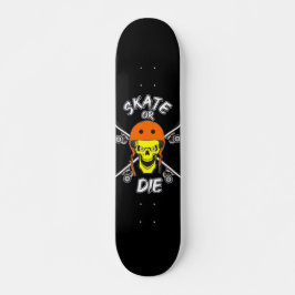 Skate ou chip - skate de slogan
