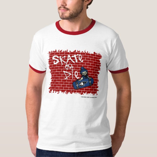 Skate ou die T-shirt (Frente)