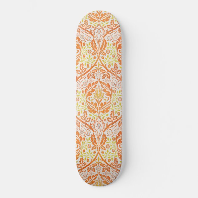 Skate Ouro Bough Pattern (por William Morris) (Frente)