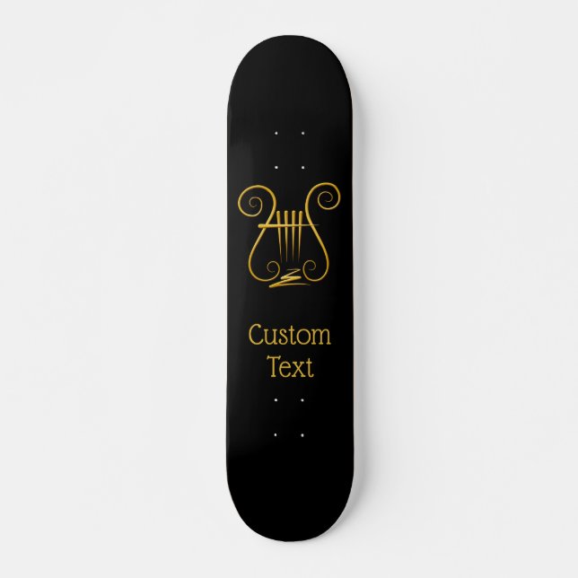 Skate Ouro Lyre (Frente)