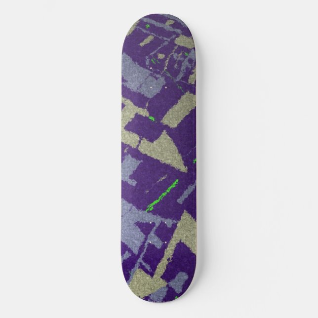 Skate Ouro Seção Roxo (Frente)