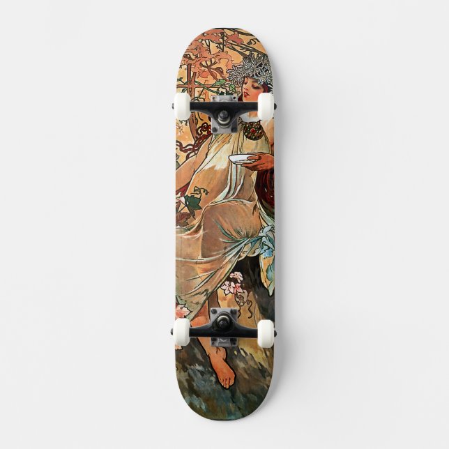 Skate Outono de Alfons Mucha 1896 (Frente)