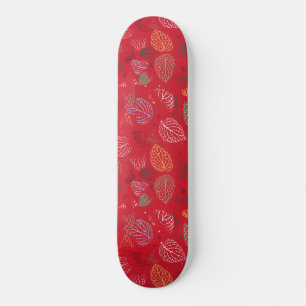 Skate Outono, Padrão de Folhas
