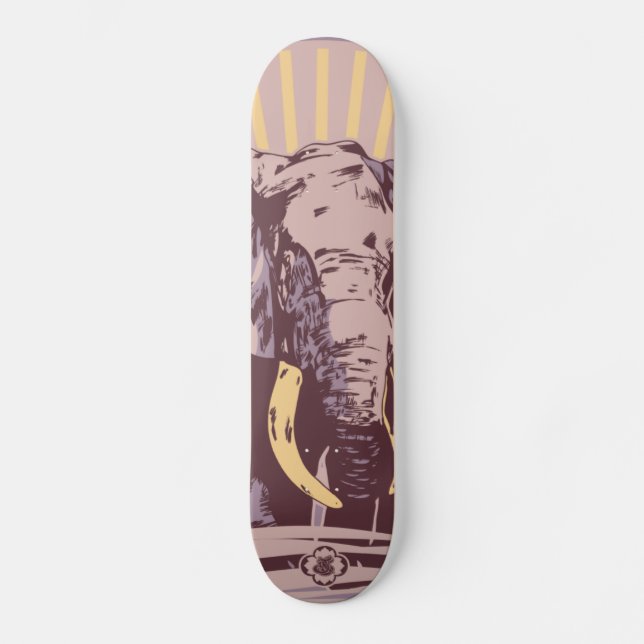 Skate Paciência e Sabedoria (Frente)