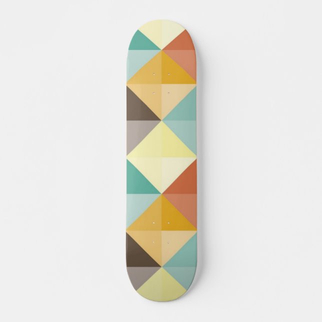 Skate padrão abstrato (Frente)