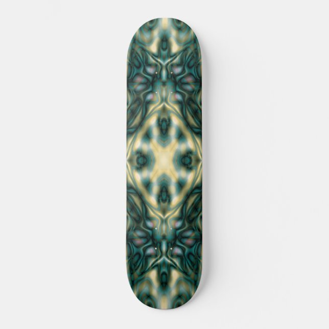 Skate padrão abstrato tribal (Frente)