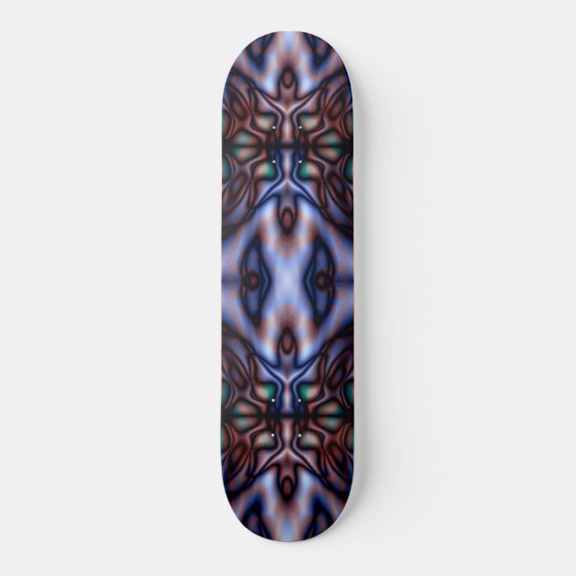 Skate padrão abstrato tribal (Frente)