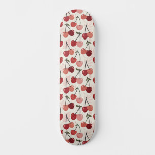 Skate Padrão Cereja Moderna