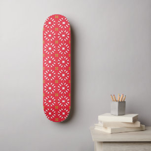 Skate Padrão Charme de Férias de Natal 04 - 