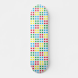 Skate Padrão colorido geométrico