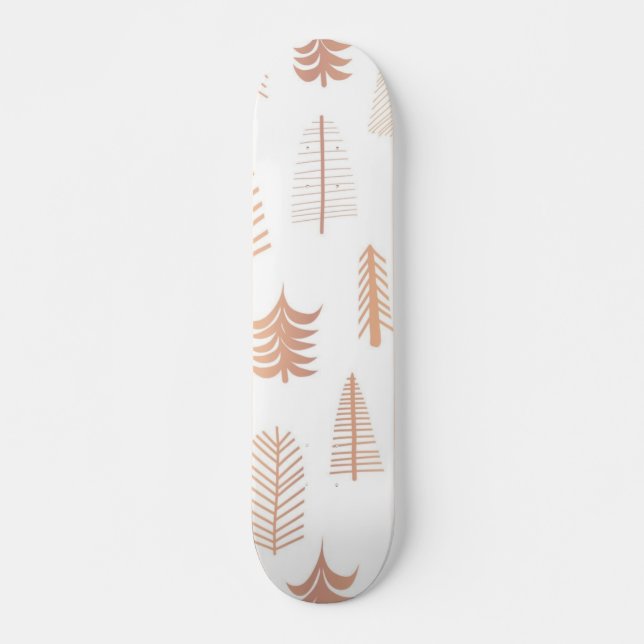 Skate Padrão da árvore de Natal (Frente)