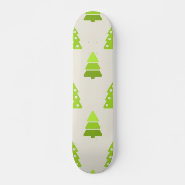 Skate Padrão da árvore de Natal (Frente)