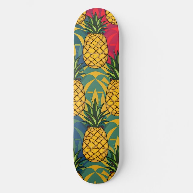 Skate Padrão de Abacaxi  (Frente)