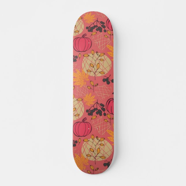 Skate Padrão de abóbora (Frente)