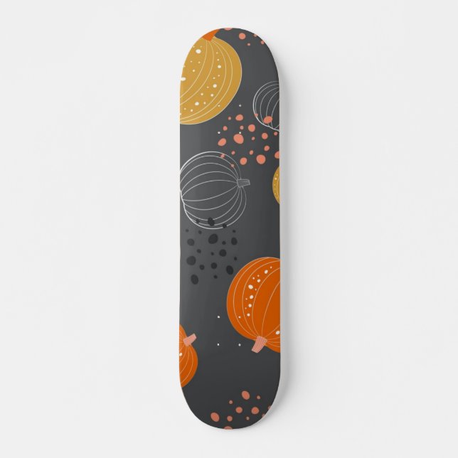 Skate Padrão de abóbora (Frente)