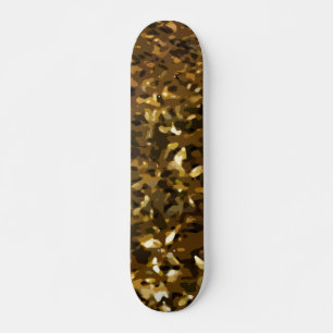 Skate Padrão de Abstrato de cor de camo