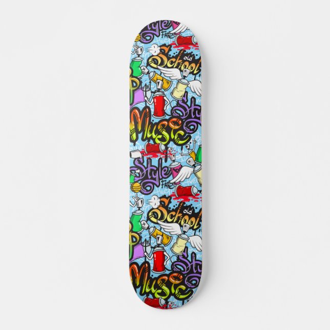 Skate Padrão de Arte de Grafite da Moda  (Frente)