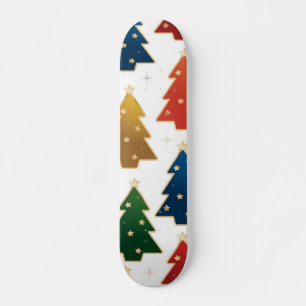 Skate padrão de árvore de Natal