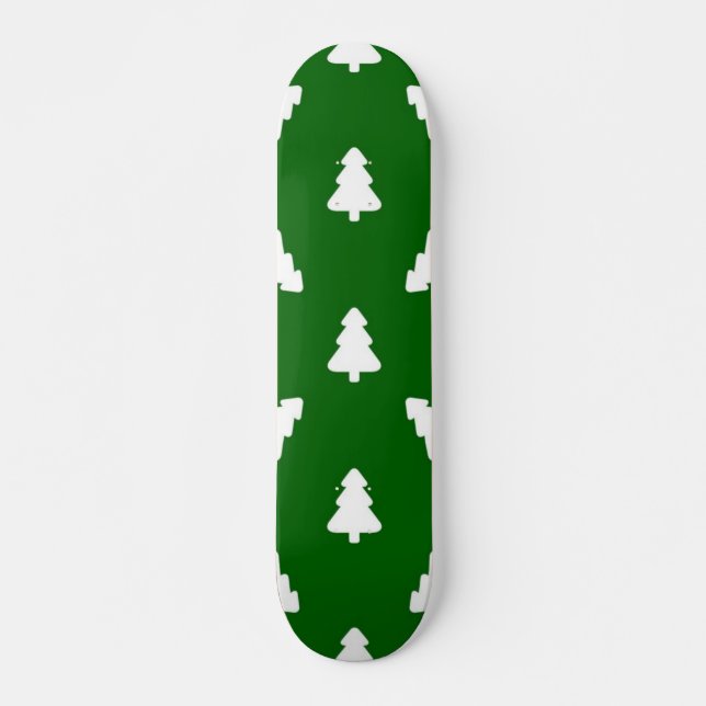 Skate padrão de árvore de Natal (Frente)