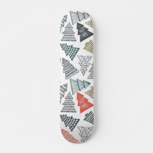 Skate padrão de árvore de Natal