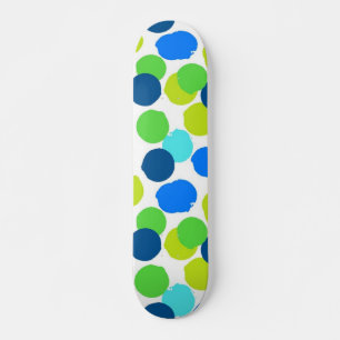 Skate padrão de bolinhas