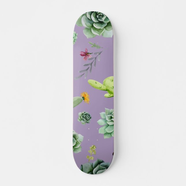 Skate Padrão de Cacto 7 (Frente)