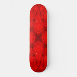 Skate Padrão de caleidoscópio de estrelas vermelhas