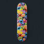 Skate Padrão de Caráter de Rua Sésamo Faces<br><div class="desc">Veja este legal padrão de todos os seus personagens favoritos da Sesame Street! © 2021 Sesame Workshop. www.sesamestreet.org</div>