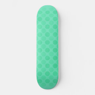 Skate Padrão de círculos verdes com sombras retrorreflec