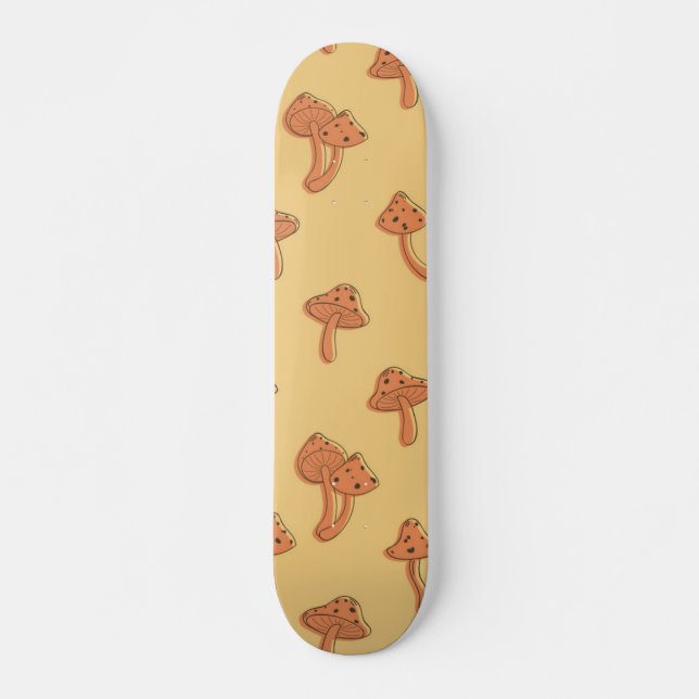 Skate padrão de cogumelo (Frente)