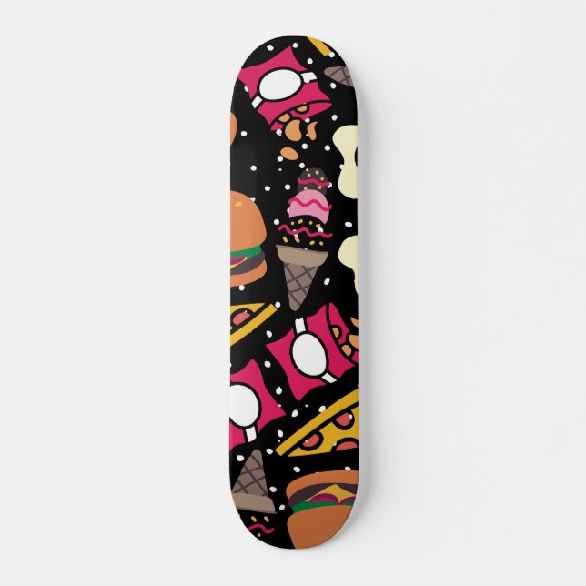 Skate Padrão de comida (Frente)