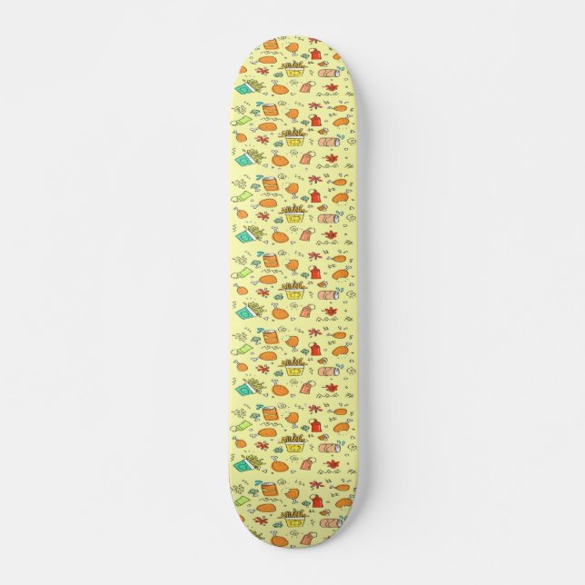 Skate Padrão de Comida e bebida (Frente)