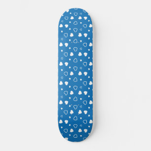 Skate Padrão de corações estilizados 7
