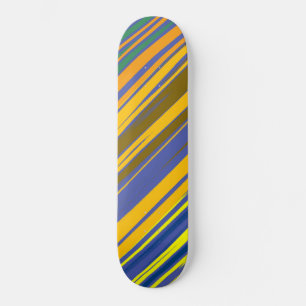 Skate Padrão de distribuição colorida abstrato nº 2