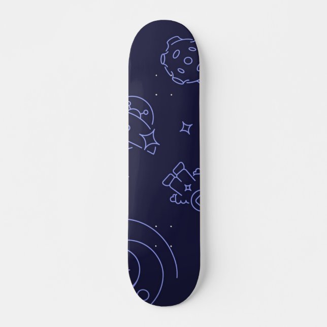 Skate Padrão de espaço (Frente)