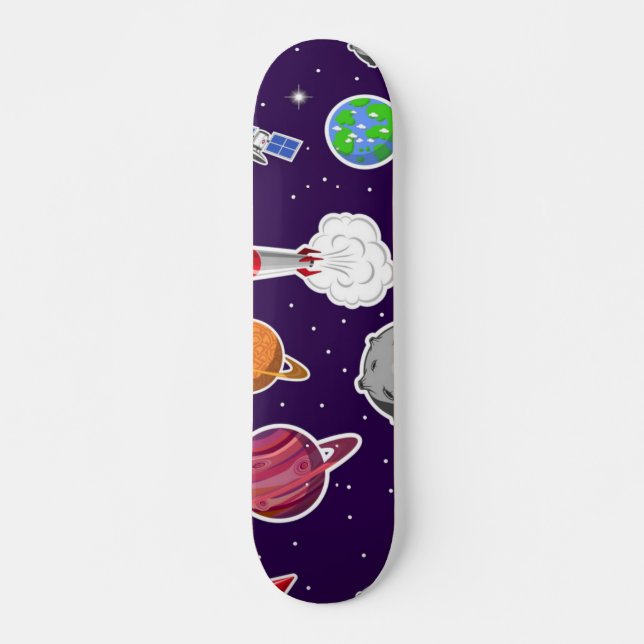 Skate Padrão de espaço (Frente)