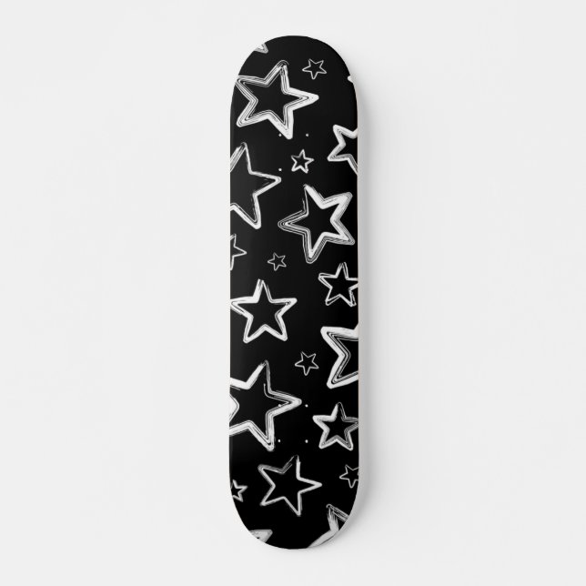Skate Padrão de estrelas (Frente)