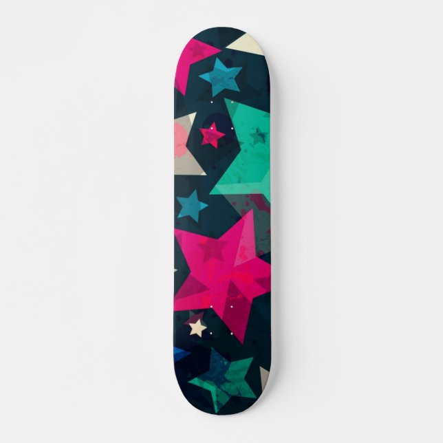 Skate Padrão de estrelas (Frente)