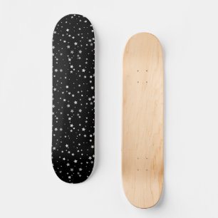 Skate Padrão de Estrelas Prateadas Cujas Qualquer cor