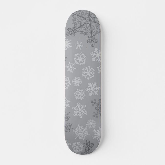 Skate Padrão de flocos de neve (Frente)